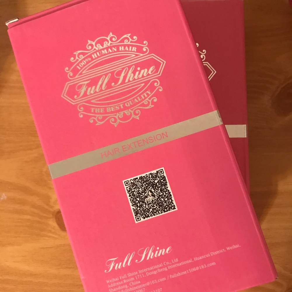 2 sets of Full Shine Clip-in Hair Extensions (NWT)